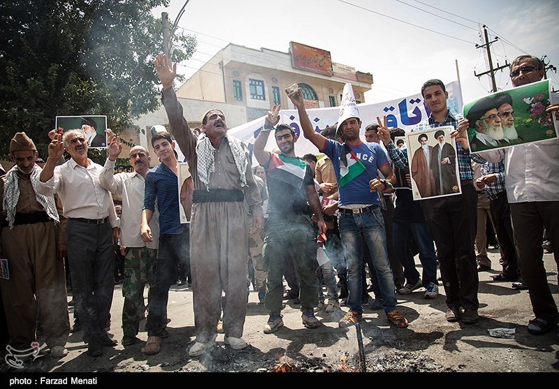 راهپیمایی روز قدس - کرمانشاه