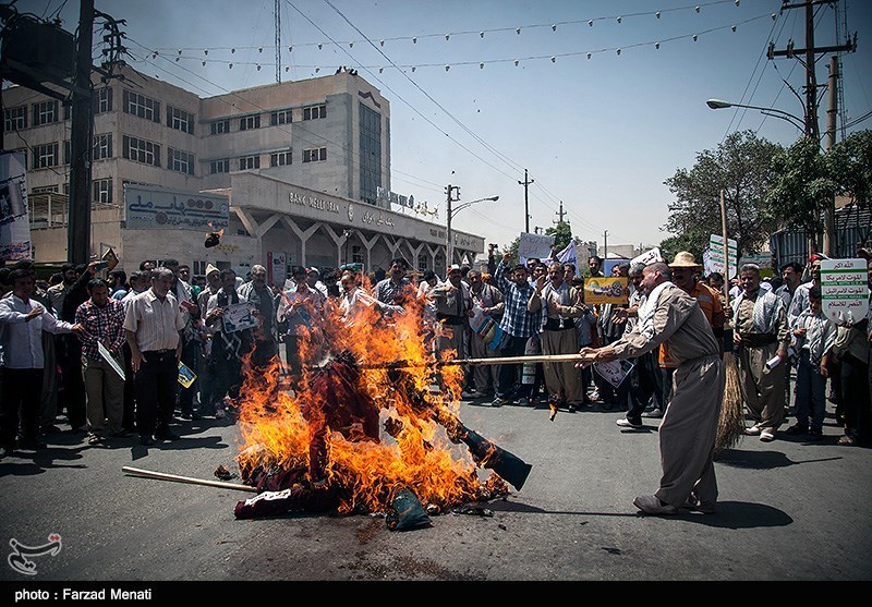 راهپیمایی روز قدس - کرمانشاه