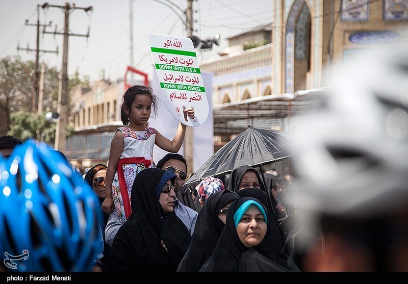 راهپیمایی روز قدس - کرمانشاه