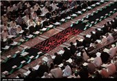 ترتیل خوانی در حرم امام حسین (ع)