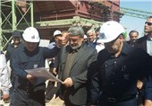 وزیر کشور از پروژه‌های مجتمع فولاد بوتیای ایرانیان در کرمان بازدید کرد