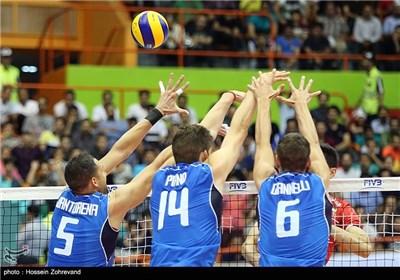 Iran Volleyball Suffers Loss in Straight Sets against Italy