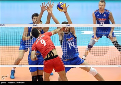 Iran Volleyball Suffers Loss in Straight Sets against Italy