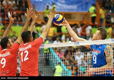 Iran Volleyball Suffers Loss in Straight Sets against Italy