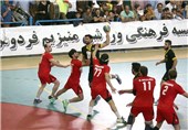 مسابقات هندبال قهرمانی استان فارس در لارستان آغاز شد