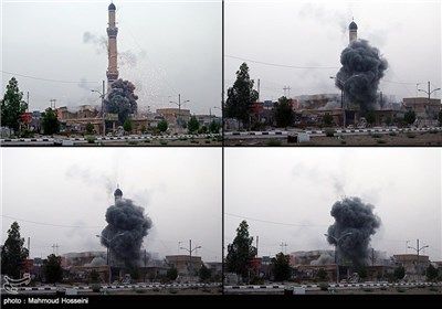 منفجر شدن تله انفجاری کار گذاشته شده توسط داعش در فلوجه