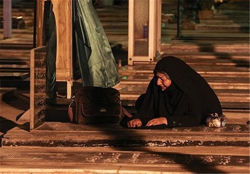 مراسم وداع با ماه مبارک رمضان در گلزار شهدای قزوین برگزار شد