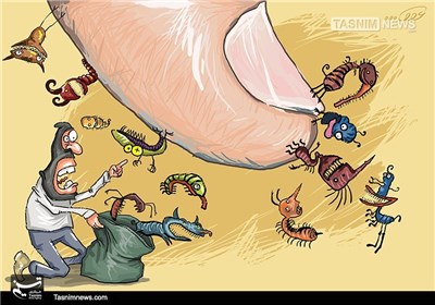 کاریکاتور/ جنگ‌های نوین بیو تروریسم