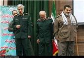 سرلشکر سیدحسن فیروزآبادی، سرلشکر غلامعلی رشید فرمانده قرارگاه مرکزی خاتم‌الانبیاء و سرلشکر محمد باقری رئیس ستاد کل نیروهای مسلح