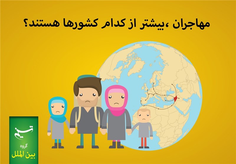 مجله الکترونیکی/ مهاجران، بیشتر از کدام کشورها هستند؟