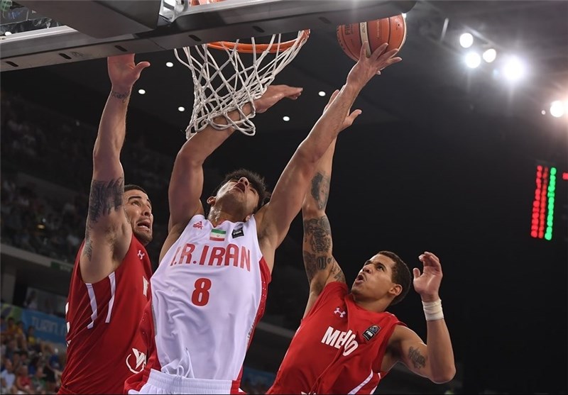 Iran Basketball Team Defeats Sacramento at William Jones Cup