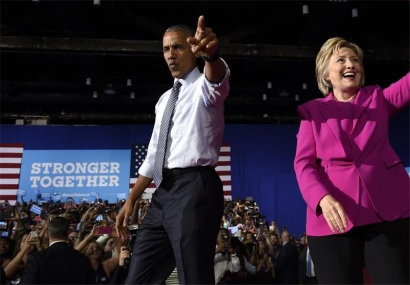 Obama Campaigns with Clinton Following FBI Decision