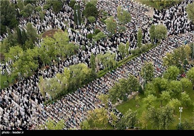 اقامه نماز عید فطر - مصلی تهران 