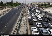 ترافیک نیمه‌سنگین در آزادراه‌های استان قزوین
