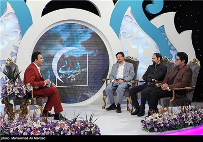 حضور حجت اشرف زاده خواننده، اکبرزاده آهنگساز و حسینی شاعر در برنامه تلویزیونی شیدایی 