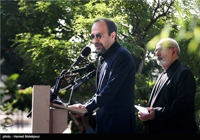 سخنرانی اصغر فرهادی در مراسم تشییع پیکر مرحوم عباس کیارستمی کارگردان سینما