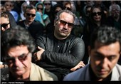 سیدرضا میرکریمی مدیرعامل خانه سینما در مراسم تشییع پیکر مرحوم عباس کیارستمی کارگردان سینما