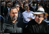 بهمن فرمان‌آرا و بهمن کیارستمی فرزند مرحوم عباس کیارستمی کارگردان سینما