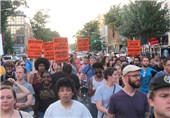 تظاهرات در واشنگتن علیه خشونت و نژادپرستی پلیس آمریکا + تصاویر