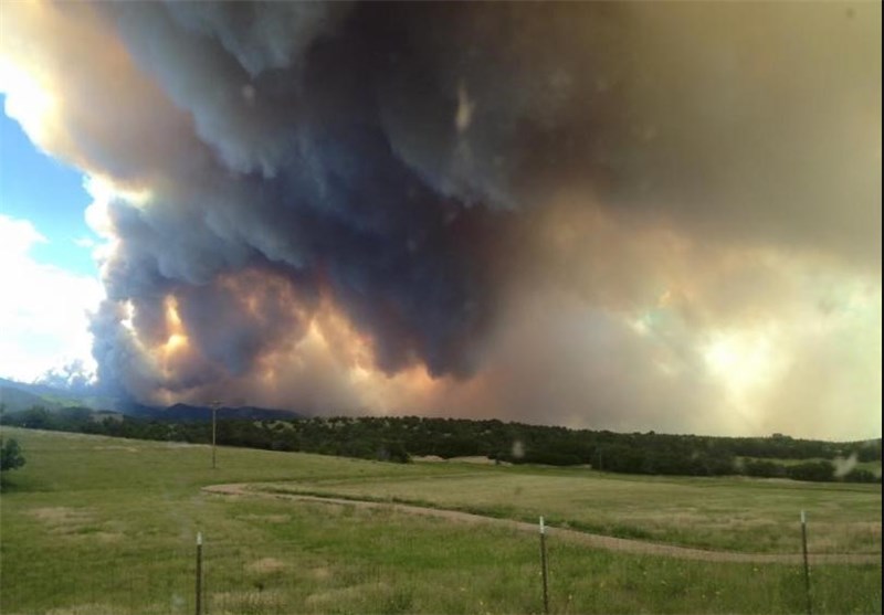 آتش‌ 2 هزار هکتار از جنگل‌های کلرادوی آمریکا را سوزاند+تصویر