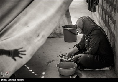 اردوگاه آوارگان العمل واقع در ابوغریب