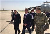 وزیر دفاع آمریکا وارد بغداد شد