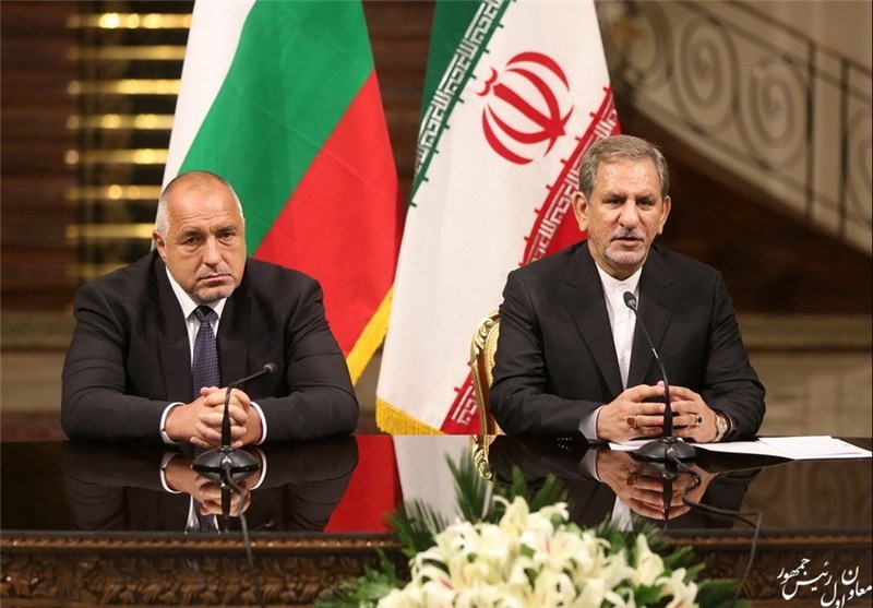 Iran, Bulgaria Resolved to Boost Bilateral Ties: VP