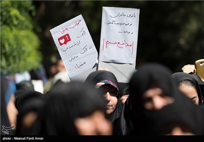 راهپیمایی حجاب و عفاف در تبریز