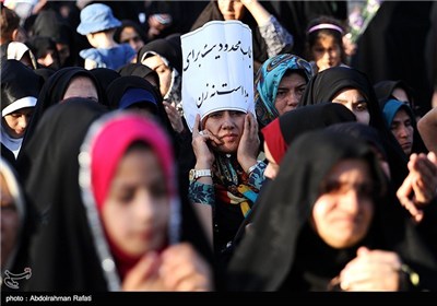 راهپیمایی حجاب و عفاف در همدان