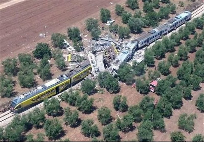Over 12 Killed as Trains Collide Head-On in Italy