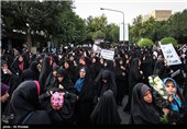 قم| راهپیمایی باشکوه مردم قم در حمایت از عفاف و حجاب برگزار شد