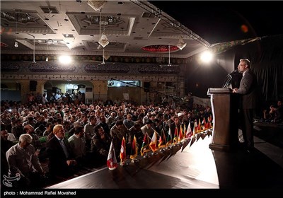 مراسم بزرگداشت شهدای مدافع حرم و 128 شهید دروازه ری قم