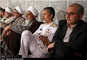 مراسم بزرگداشت شهدای مدافع حرم و 128 شهید دروازه ری قم