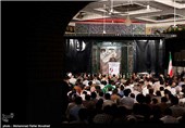 مراسم بزرگداشت شهدای مدافع حرم و 128 شهید دروازه ری قم