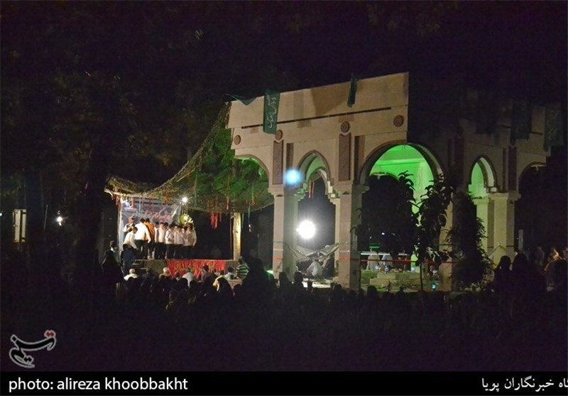 افتتاح یادمان شهدای گمنام بوستان زمزم