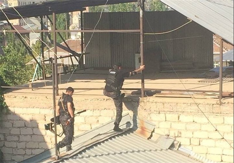 درگیری افراد مسلح و پلیس ارمنستان