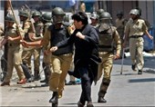 تصاویر/سرکوب اعتراضات مردمی در کشمیر