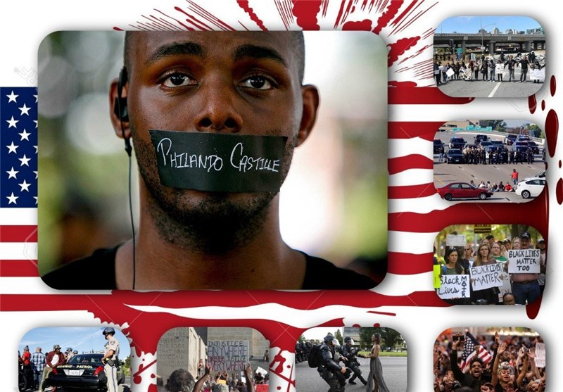 تظاهرات علیه کشتار سیاهپوستان در 70 شهر آمریکا طی 11 روز + تصاویر