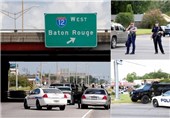 تیراندازی به چند پلیس در ایالت لوئیزیانا/3 پلیس جان باختند+تصاویر