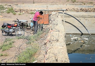 بحران آب در روستای چشمه شور قم
