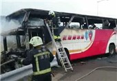 آتش‌سوزی جان 26 گردشگر چینی را در تایوان گرفت