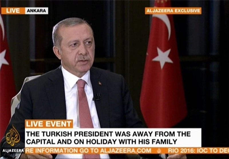 اردوغان: از سرگیری مجازات اعدام در دست مردم است/گولن عامل کودتا بود