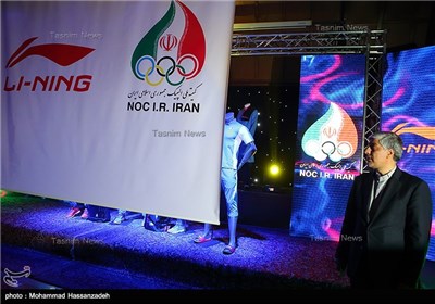رونمایی از البسه کاروان ایران در المپیک ریو 2016