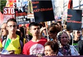 اعتراضات ضد سیاست های اردوغان در برلین برگزار شد