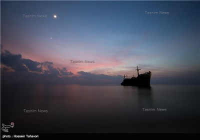 Greek Ship on Kish Island