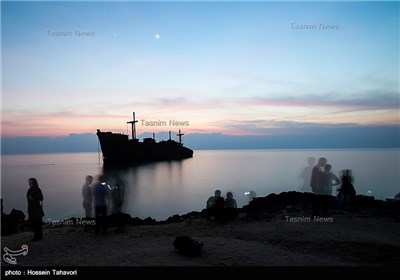 Greek Ship on Kish Island