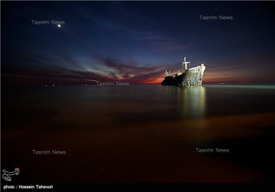 Greek Ship on Kish Island