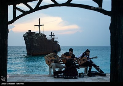 Greek Ship on Kish Island