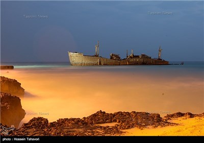 Greek Ship on Kish Island