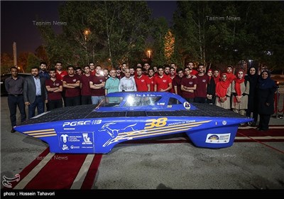سيارة غزال3 الإيرانية في جزيرة كيش